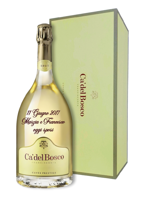 Customized Cuvèe Prestige Magnum with case