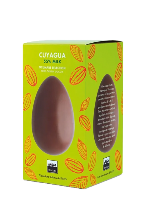 Easter Egg Cuyagua 55% Milk Maglio
