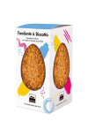 Dark Chocolate Egg and Biscuit