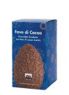 Dark Chocolate Egg with Cocoa Beans Maglio