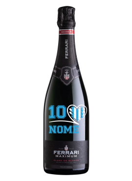 Ferrari Maximum Blanc De Blancs Limited Edition White and Blue Number