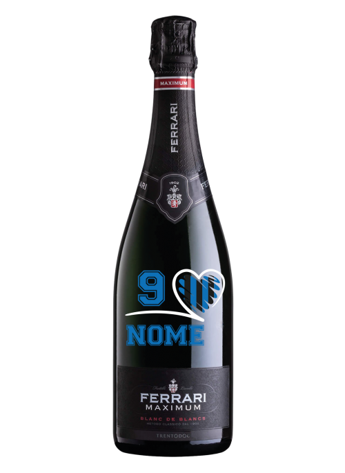 Ferrari Maximum Blanc De Blancs Limited Edition Black and Blue Number