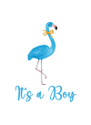 Blue Flamingo