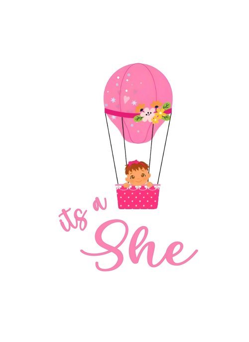 Pink Hot Air Balloon
