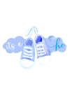 Scarpine Azzurre