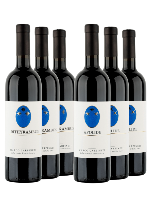 Marco Carpineti Wooden Gift Box for 6 Bottles 2019