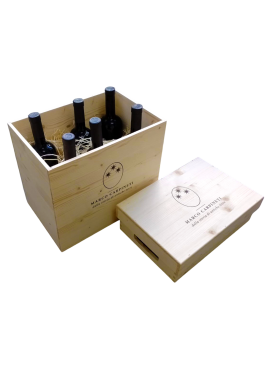 Marco Carpineti Wooden Gift Box for 6 Bottles 2019