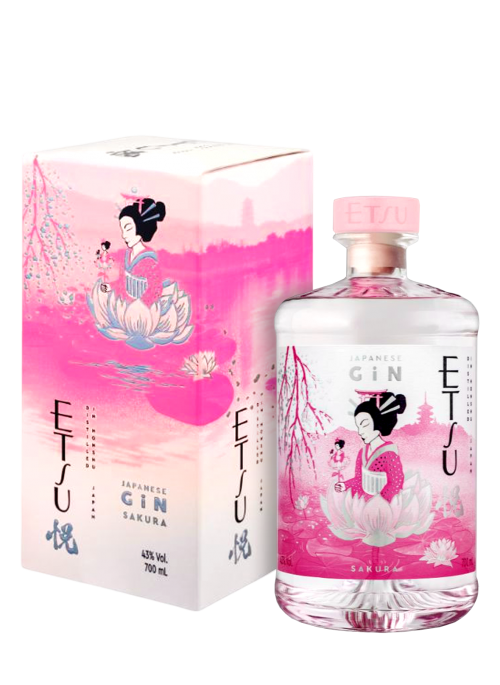 Etsu Gin Sakura astucciato