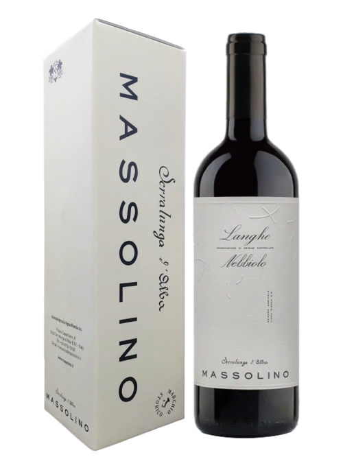 Nebbiolo Langhe Serralunga D'Alba with case