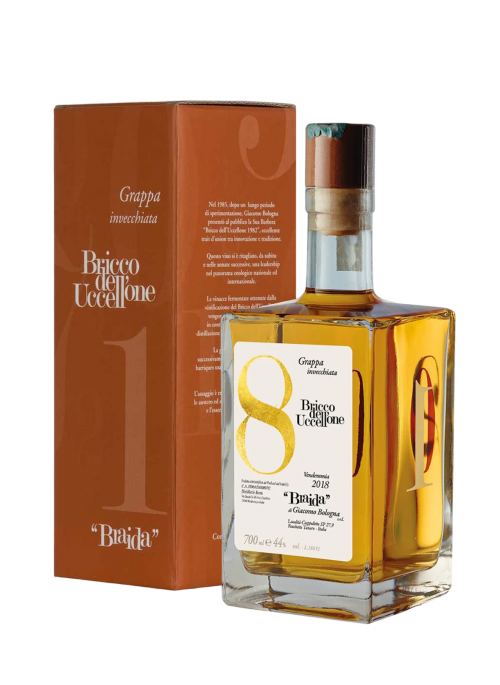 N° 8 Bricco dell'Uccellone Grappa Invecchiata
