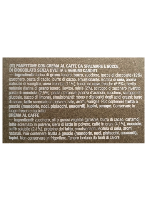 Panettone Oro Nero Fiasconaro