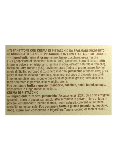 Panettone Oro verde Fiasconaro