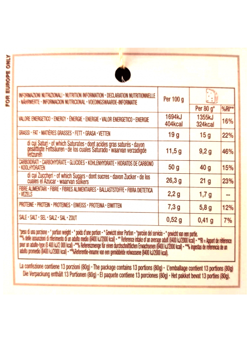 Panettone Regal Cioccolato Genesi Loison