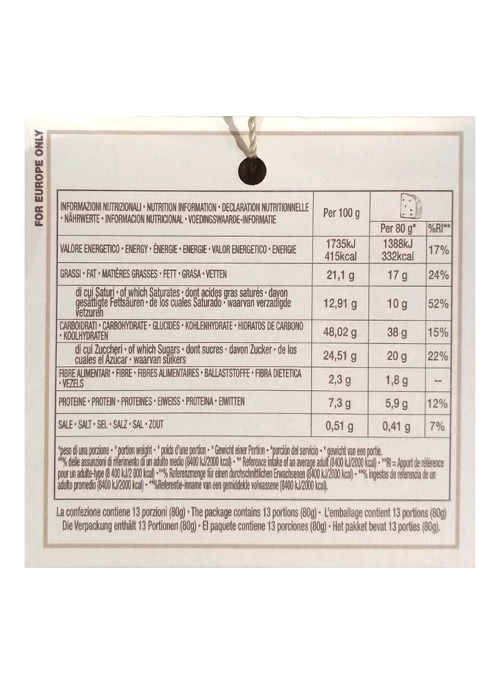 Panettone Nerosale Loison