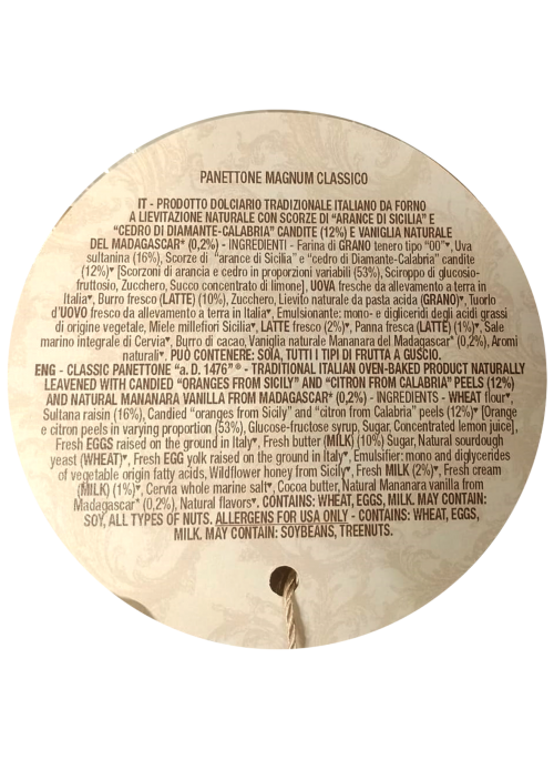 Panettone classico Loison
