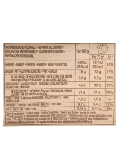 Fetta di Panettone classico Loison