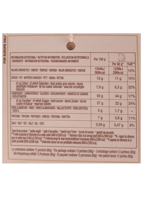 Panettone classico Genesi Loison