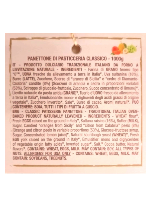 Panettone classico Loison