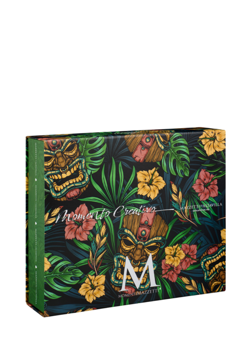 Creative Moment Gin Pack with 2 Tiki Jigger Tumblers and Straw Set