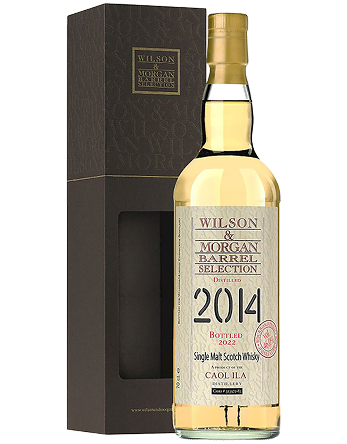 Caol Ila Wilson & Morgan Whisky 2014 Bourbon Finish