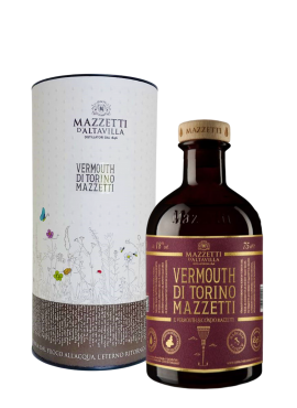 Mazzetti Vermouth from Torino in a cylinder
