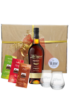 Zacapa and Maglio chocolate tasting + 2 glasses