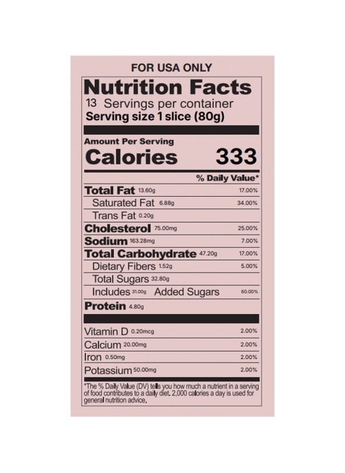 Colomba Zabaione Loison