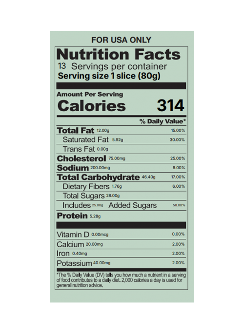 Colomba classica Genesi Loison