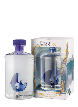 Etsu Gin Pacific Ocean Water Limited Edition "Carpa Koi in Vetro Soffiato"