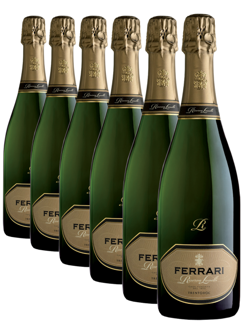 Riserva Lunelli 6 bottiglie cassa di legno