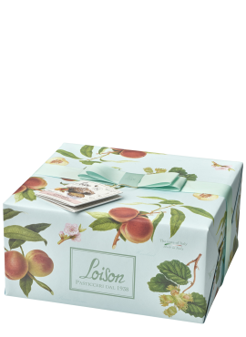Colomba pesca e nocciole Loison