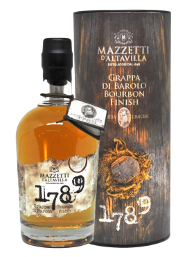 1789 Grappa di Barolo Bourbon astucciata