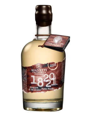 1820-21 Grappa di Moscato Porto astucciata