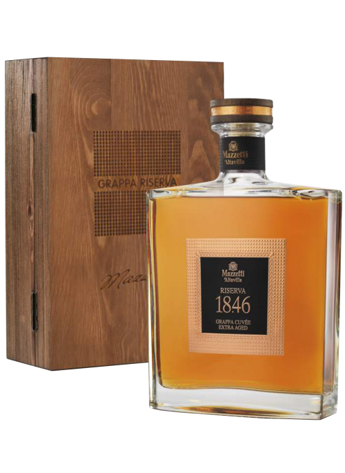 Grappa Riserva 18.46 con cofanetto