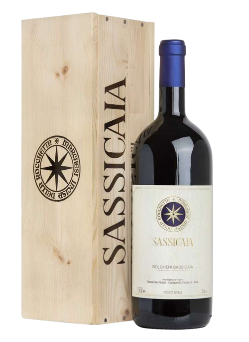 Sassicaia Magnum con cofanetto di legno