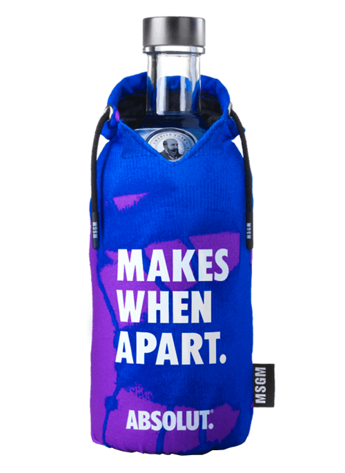 Absolut Limited Edition MSGM fluo Blue
