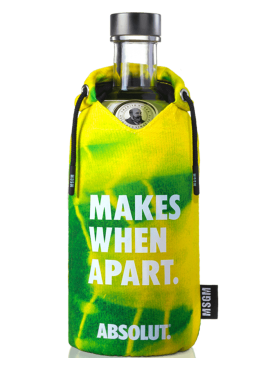 Absolut Limited Edition MSGM fluo Yellow