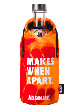 Absolut Limited Edition MSGM fluo Red
