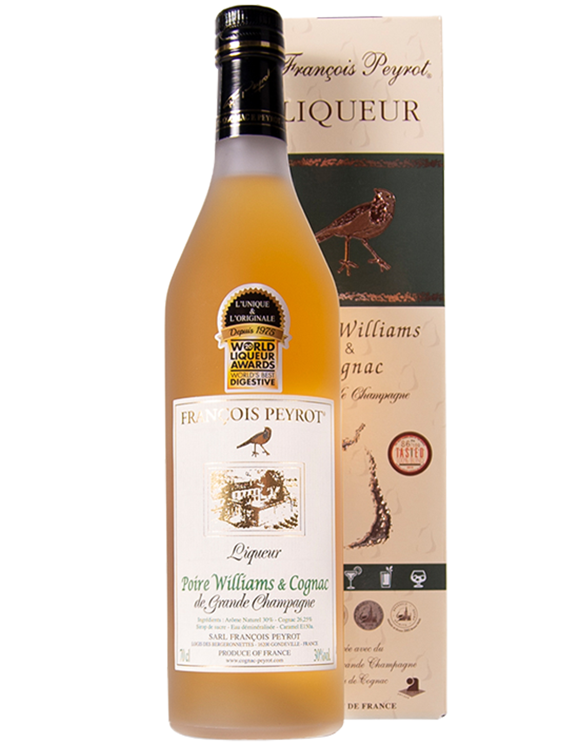 Liqueur Poire Williams & Cognac François Peyrot