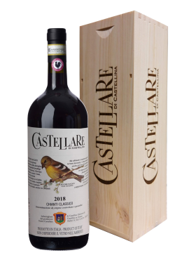 Chianti Classico magnum cassa legno