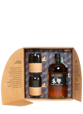 Akashi Meïsei Blended Japanese Whisky + 2 bicchieri