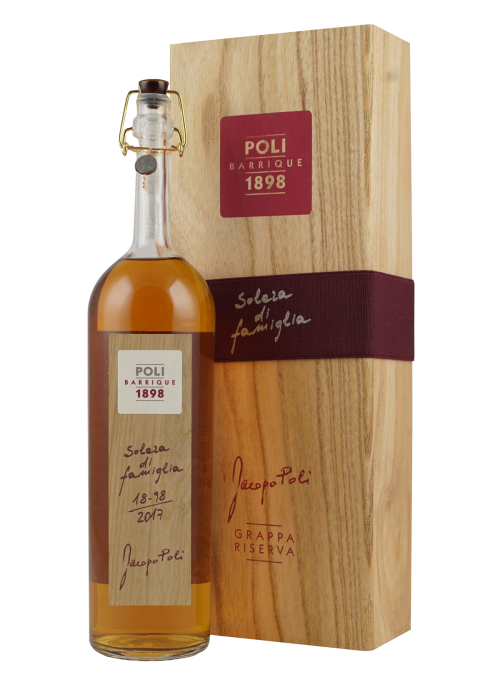 Grappa Poli Barrique Solera di Famiglia 18-98 2017 - 55% vol. Disti