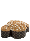 Colomba la cioccolato aperta Fiasconaro