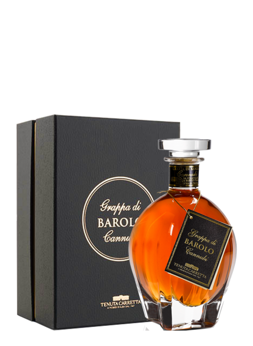 Grappa di Barolo Cannubi boxed