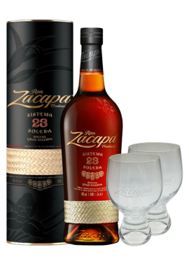 Zacapa Gran Reserva 23 + 2 bicchieri