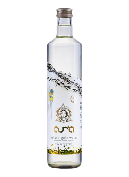 Acqua Frizzante Aur'A gold Water NV