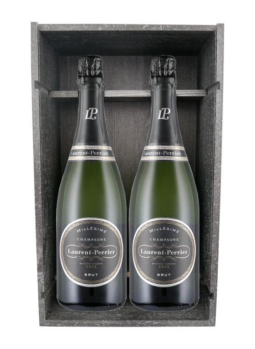 Cassetta 2 bottiglie Laurent-Perrier Brut