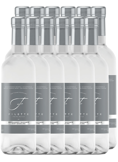 Filette Sparkling Water 12 bottles