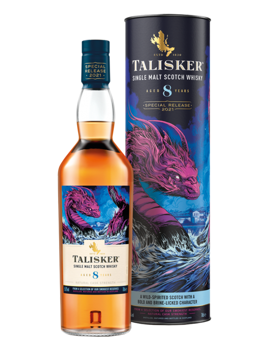 Talisker 8 yo special release 2021 with box