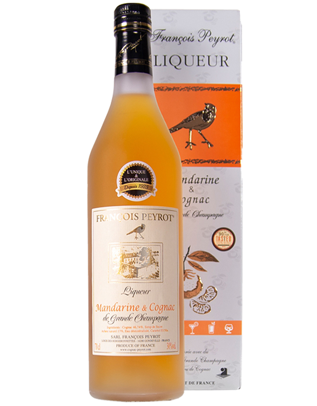 Liqueur Mandarine & Cognac François Peyrot